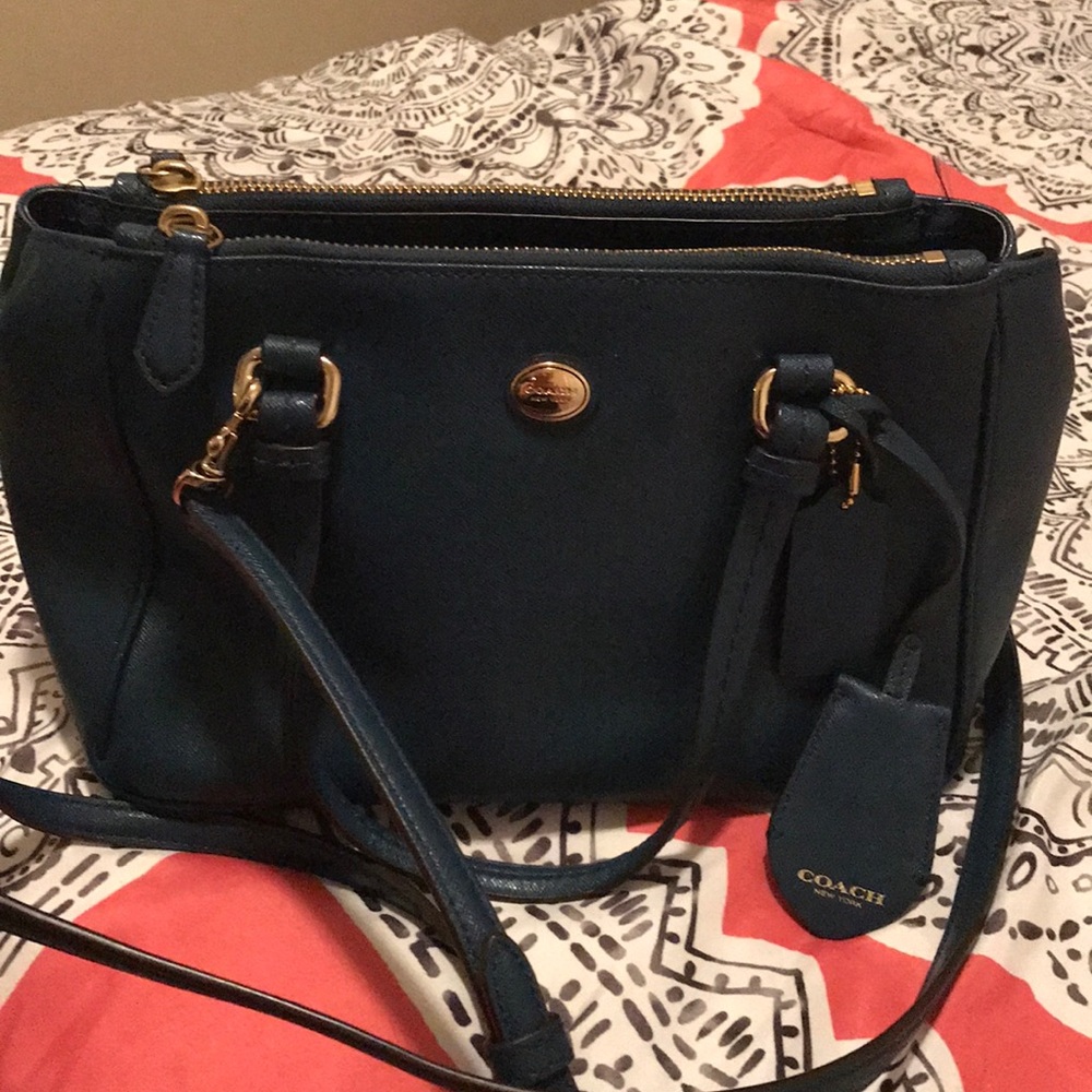 Turquoise Coach Bag
